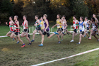 Senior mens National Cross Country Relay, Berry Hill Park, Mansfield. Photo:  David T. Hewitson/Sports for All Pics
